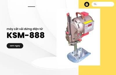 Kaisiman KSM-888 máy cắt vải đứng điện tử cho doanh nghiệp may mặc