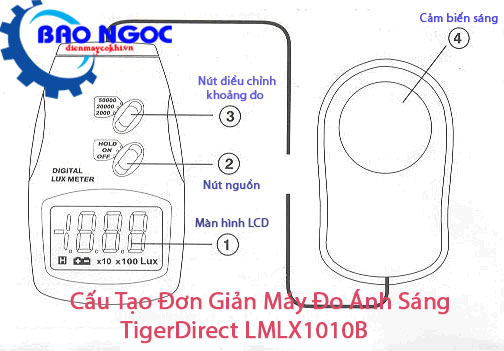 Máy đo cường độ sáng TigerDirect LMLX1010B