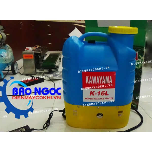 Máy phun thuốc trừ sâu bằng điện Kawayama K-16L