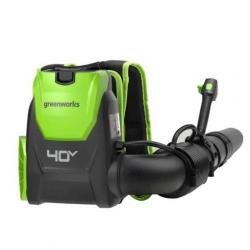 Máy thổi lá đeo lưng dùng pin 40V Greenworks 660 CFM